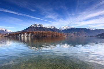 Lake Annecy in autumn - Alpes France