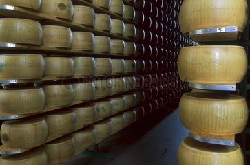Parme  fromage Parmesan  stockage des fromages