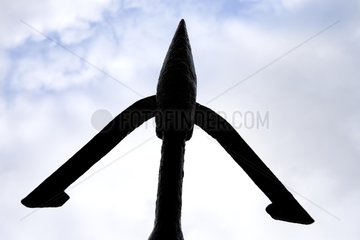Point of a harpoon to whaling Oslo Norway