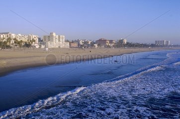 Los Angeles  quartier et plage de Santa Monica