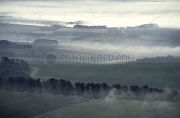 Morning fog in the vicinity of Albert Picardie France