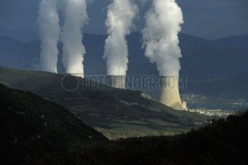 Centrale nucléaire EDF de Cruas-Meysse en Ardèche