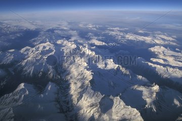 Luftansicht von Mont Blanc France