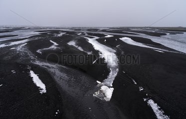 River from Vatnatjokull glacier - Iceland