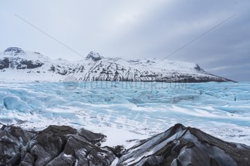 Svinafellsjokull glacier - Skaftafell National Park Iceland
