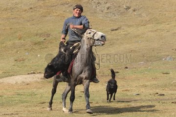 Equestrian Games in Ulach Taricht at Lake Son Kul - Kyrgyzstan