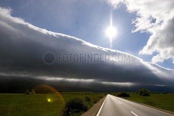 Front nuageux en Bosnie