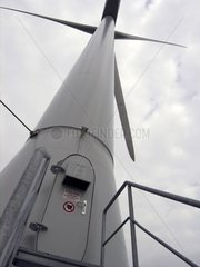 Fuß einer Windmühle Husum Deutschland [at]
