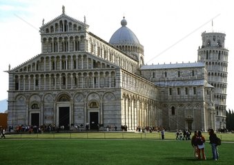 Kathedrale und Turm von Pisa Toscany Italien