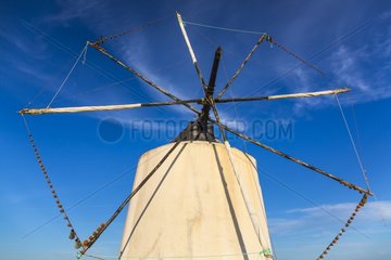 Windmill at Alentejo in Portugal