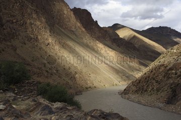 Lingti Valley in den Bergen von Zanskar India