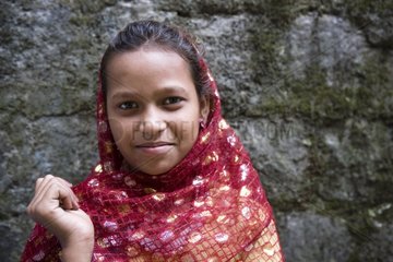 Portrait of girl jeunne Dharamsala India