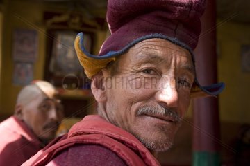 Portrait of a Monk of the Monastery of Bardan Zanskar India