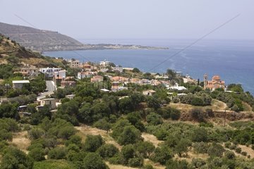 Landwirtschaftliche Landschaft an der Nordwestküste Zyperns