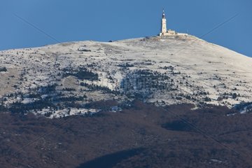 Observatory on Mont Ventoux in autumn France