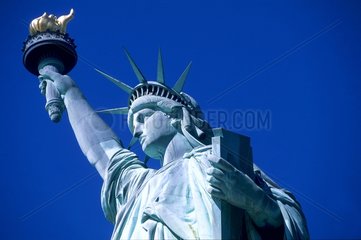 New York  la Statue de la Liberté  Miss Liberty
