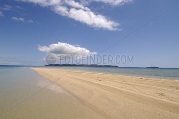 Langue de sable dans le Lagon Nouvelle-Calédonie