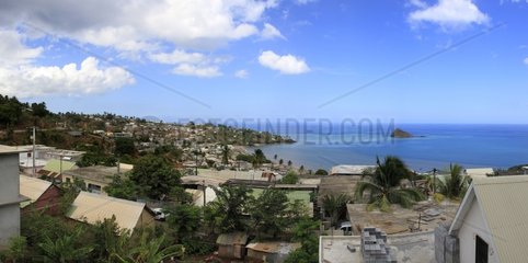 Stadt Sada und KÃ¼ste Mayotte