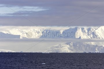 Gerlache Strait in the Antarctic Peninsula