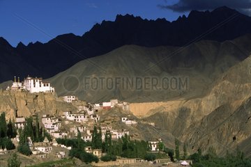 Monastère et village de Lamayuru Ladakh Inde