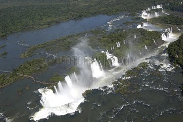 Seen on the falls of Iguaçu with dimensions Brazilian Argentina [AT]