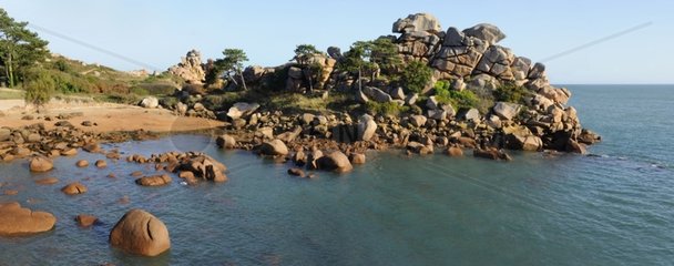 Ploumanac'h boulders - Pink Granite Coast France