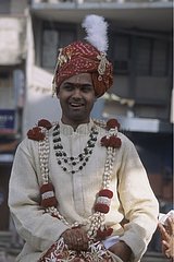 Indien portant un turban Inde