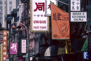New York  quartier de Chinatown