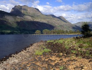 Loch Maree and Mountain Slioch Wester Ross Highlands