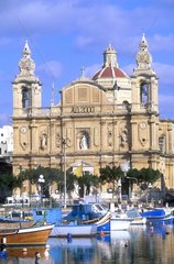 Eglise et port de Msida