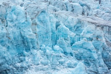 Isfjorden glacier on Spitsbergen Island - Svalbard