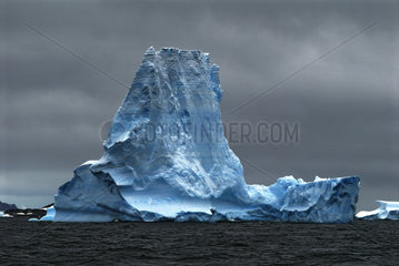 Drifting iceberg. Antarctic Peninsula.