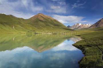 Lake Kol Ukok  Kotchkor  Naryn Province  Kyrgyzstan