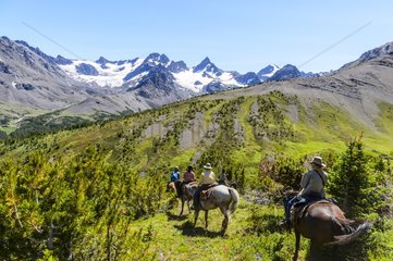 Horseback Riding - Park Tsylos Rockies Canada