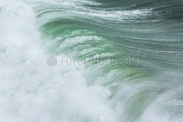 Wave on the Basque coast - Spain