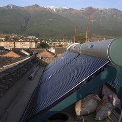 Solar panels Yunnan China