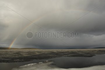 Rainbow National park Pallas-Yllaestunturi Finland