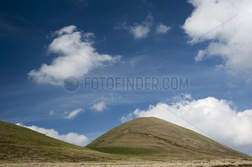 Angle in the Puy de Sancy in the France
