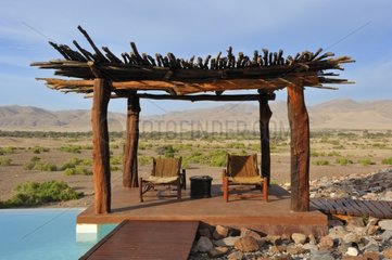 Okahirongo Lodge Hotel on the Horarusib river in Namibia