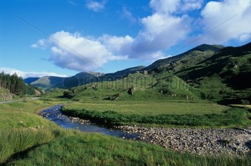 River Glend Shiel Highlands Schottland