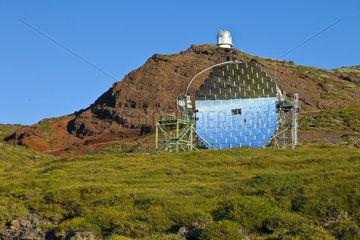 Observatory Roque de los Muchachos on the island of La Palma