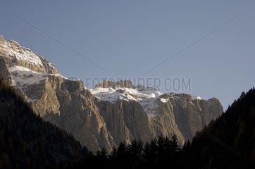 Val Gardena in the Dolomites Italy