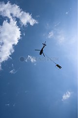 EDF Helicopter Gorges du Verdon Provence France