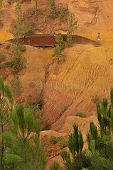 Ochres of Roussillon in Provence France
