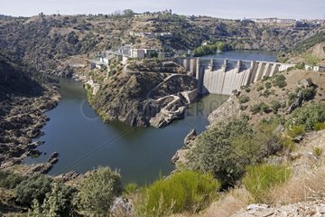 Hydroelektrikum Miranda do Douro River Spanien/Portugal