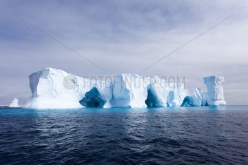 Iceberg off the Adelie Land in Antarctica