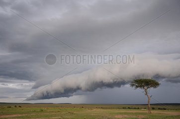 Sky charge on the Masai Mara NR Kenya