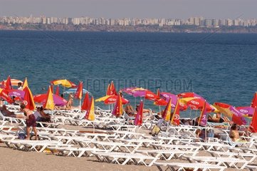 Antalya Beach und Türkiye City