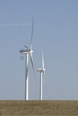 Windmühlen in Saint-Flour Auvergne Frankreich