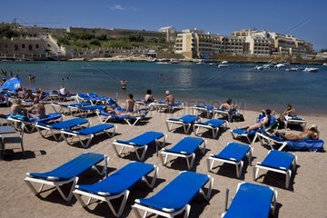 Strandtourismus Valletta Malta